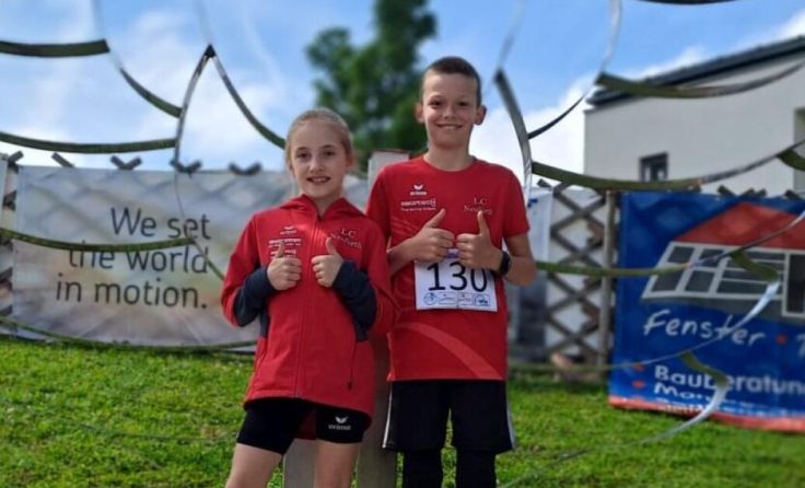 Sarah Wieser und Niklas Lehbrunner (Foto: LC Neufurth)