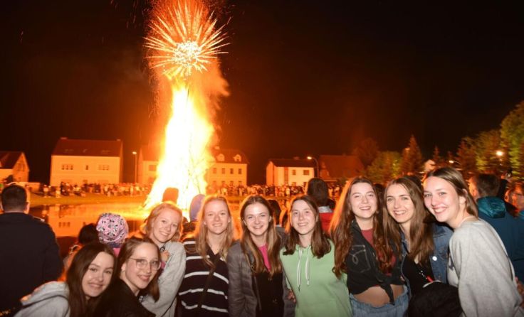 Sonnwendfest der FF Preinsbach am 14. Juni. (Foto: Wolfgang Zarl)