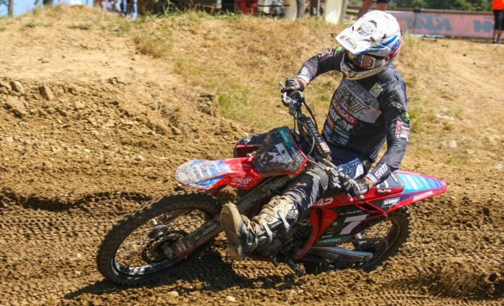 Florian Dieminger beim Rennen in Seitenstetten (Foto: Günter Tod)