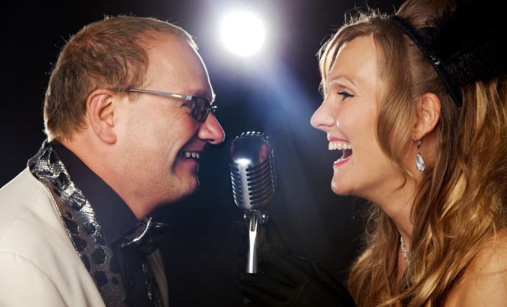 Karl Schaupp und Eveline Skarek servieren gepflegten Swing. (Foto: BCom)