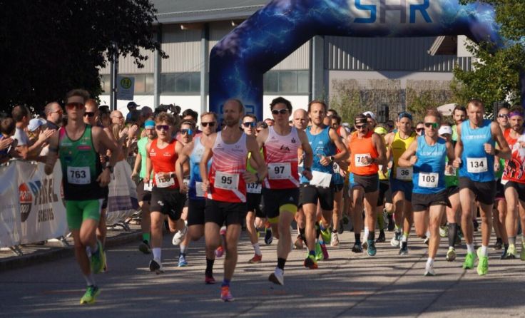 Beim Hauptlauf konnte sich Niklas Keller (Rats) den Sieg sichern. (Foto: Georg Mock)