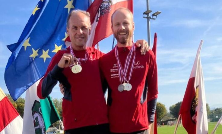 (V. l.) LCN Medaillenhamster Anton Waser und Michael Gröblinger (Foto: LC Neufurth)