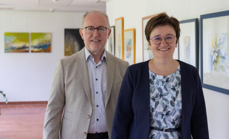 Die Pilgerbegleiter Lucia und Johannes Deinhofer (Foto: Pfaffenbichler)