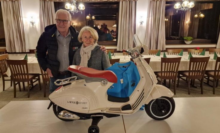 Mostviertler Vespa Stammtisch im Gasthaus Schatzkastl in Ardagger (Foto: Werner Dobner)