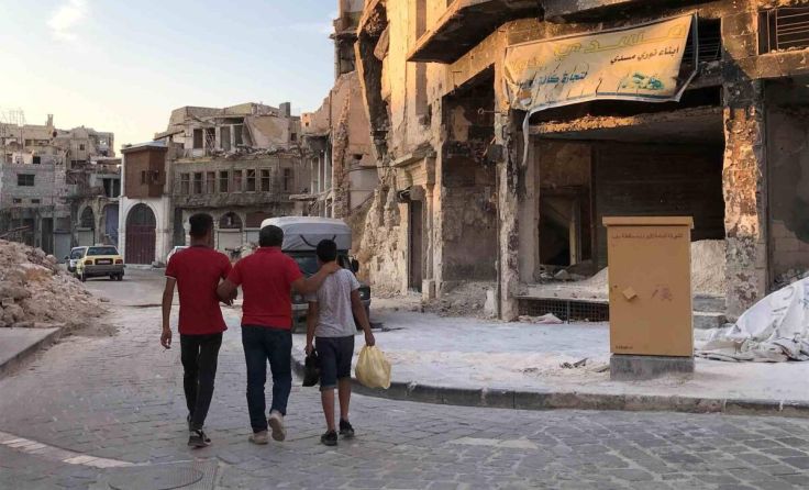 Besuch in Aleppo (Foto: Salesianer Don Boscos)