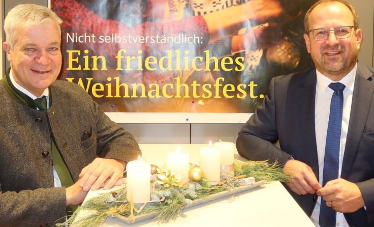 VP-LAbg. Anton Kasser (l.) und VP-LAbg. Bernhard Ebner (Foto: LINWOL.at)