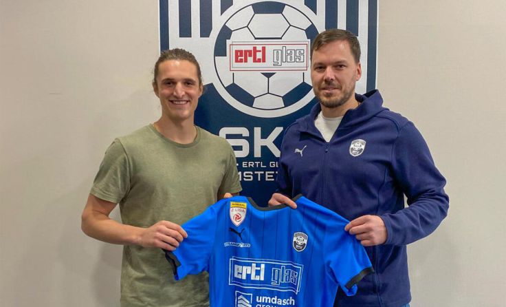 Matthias Gragger (l.) und SKU-Sportdirektor Thomas Gebauer (Foto: SKU)