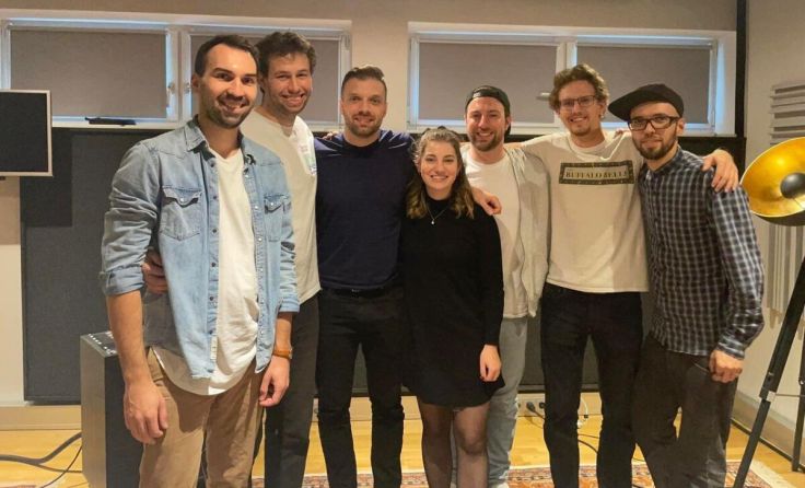 "The Buffalo Bells" im Studio (Foto: The Buffalo Bells)