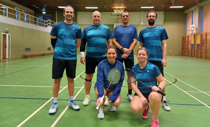 Erste Mannschaft Union St.Peter/Au (Foto: Union Badminton St.Peter/Au)