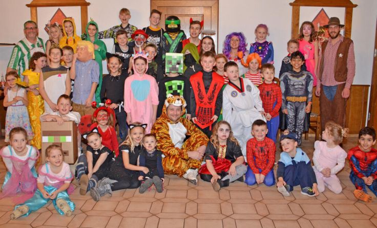 Buntes Faschingstreiben beim Kinderfasching der SPÖ in St. Peter/Au (Foto: SPÖ St. Peter/Au)