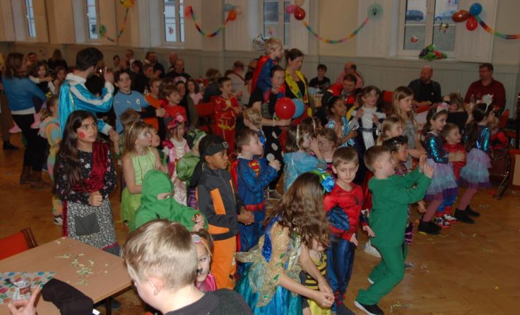 Kinderfasching in der Pfarre Herz Jesu (Foto: Herbert Haslinger)