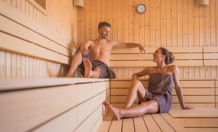 Die Sauna im Heidbad Hausmening (Foto: Stefan Sappert)