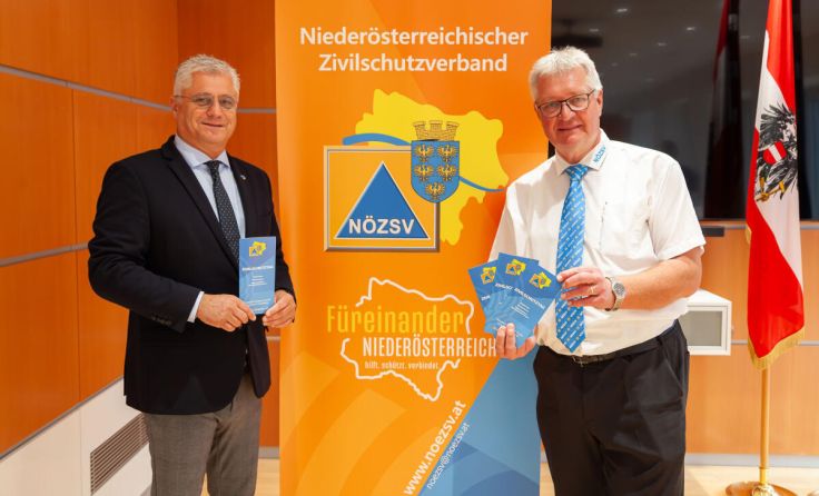 (V. l.) Landesrat Martin Antinger und NÖZSV-Präsident Christoph Kainz (Foto: NÖZSV)
