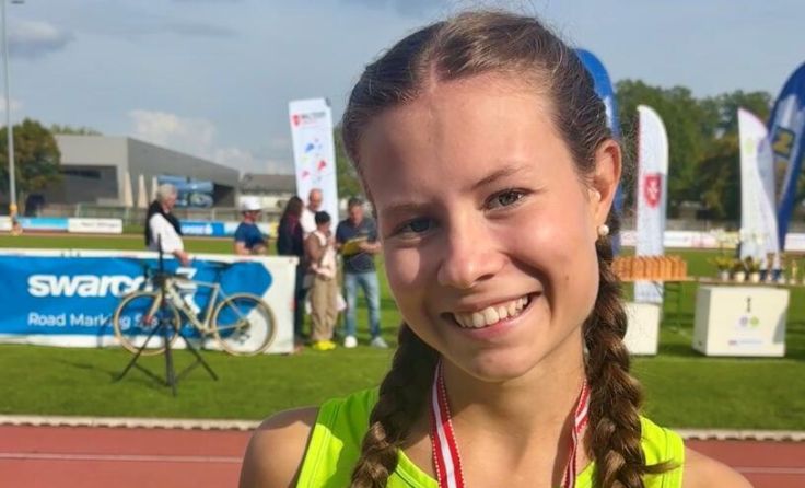 U20-Silber für Sophie Ritzmaier (LCU Neustadtl) (Foto: Privat)