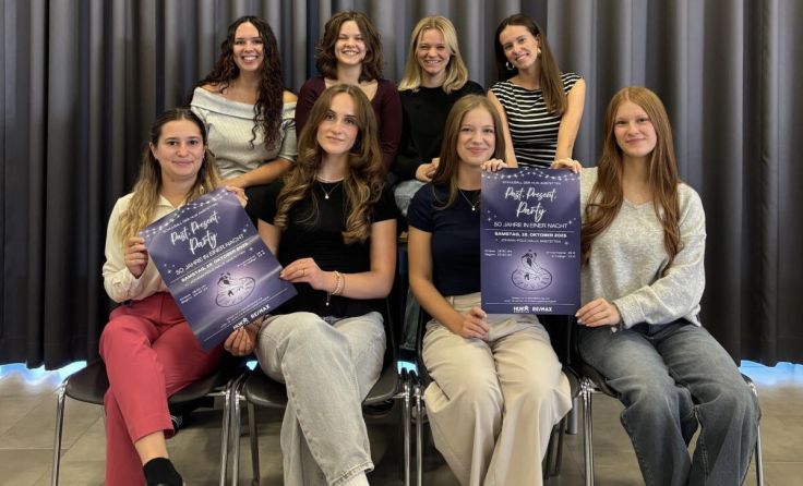 Ballkomitee der 5. Klassen (Foto: Saskia Auer)