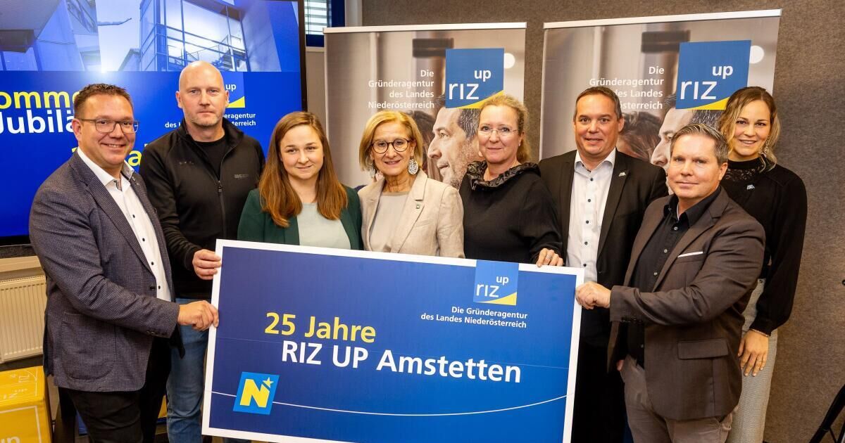 Riz Up West unterstützt seit 25 Jahren Unternehmen im Mostviertel