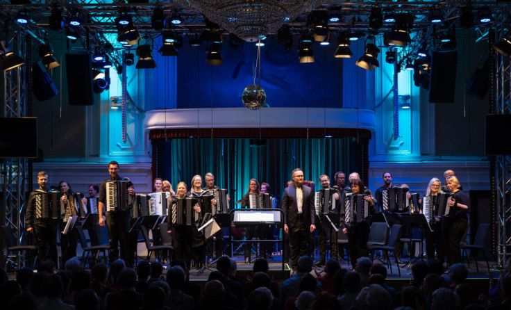 Das Upper Austrian Accordion Orchestra (Foto: Nico Kaiser)