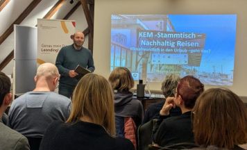 Nachhaltiger Urlaub im Fokus beim KEM-Stammtisch in Leonding