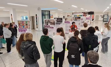 Ausstellung und Zeitzeugenprojekte machten Geschichte für Schärdinger Schüler erlebbar