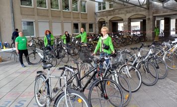 Grüne Traun veranstalten Fahrradbasar