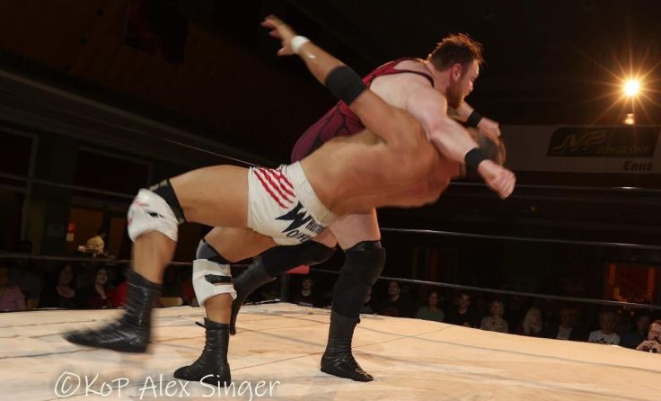 Die Stadthalle wird am 25. April zum Treffpunkt für Wrestling-Fans. (Foto: Alex Singer)