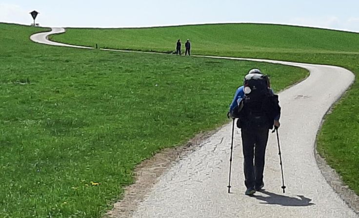 Auf dem Jakobsweg (Foto: Copyright R. Steindl)