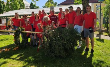 SPÖ-Maibaumfrühschoppen in Niederneukirchen