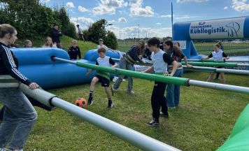 Riesenwuzzlerturnier in Kematen mit Frühjahrsputz am Funcourt