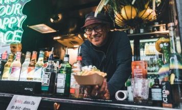 Street Food Market in Enns