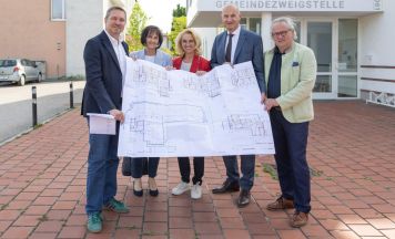 Landesrat Dörfel besucht Einrichtungen in Linz-Land