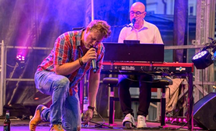 Oliver Roitinger mit den Wiffen Phil´s (Foto: agentur3)