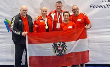 Erfolge für Energy Fitness Neuhofen/Krems bei Bankdrück-WM