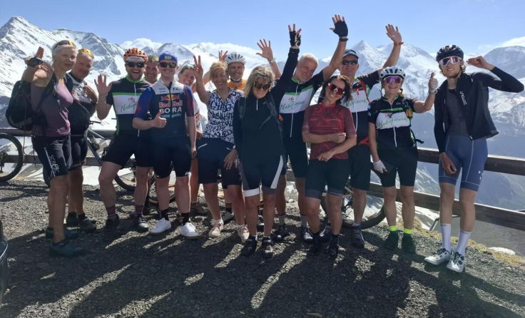 Naturfreunde Enns auf Biketour (Foto: Naturfreunde Enns)
