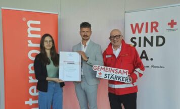 Rotes Kreuz und Internorm stärken Erste-Hilfe-Kompetenz bei Lehrlingen