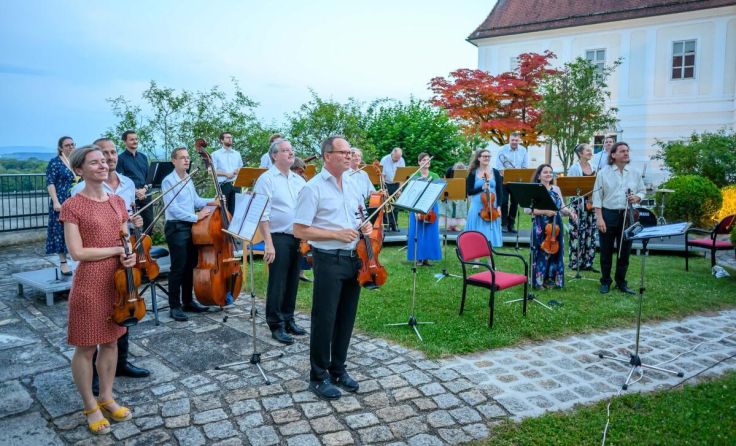 „Klangraum Rosengarten“ im Schloss Ennsegg (Foto: Wolfgang Simlinger)
