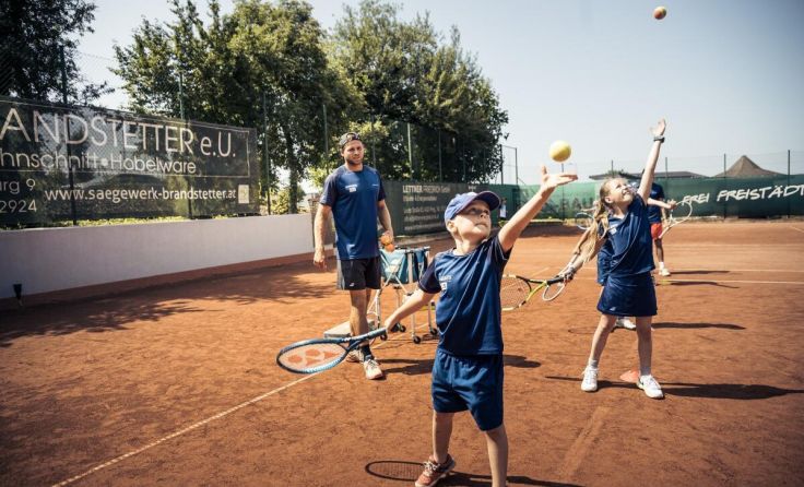 Alle tennisbegeisterten Kinder sind willkommen. (Foto: Manuel Hirtl)