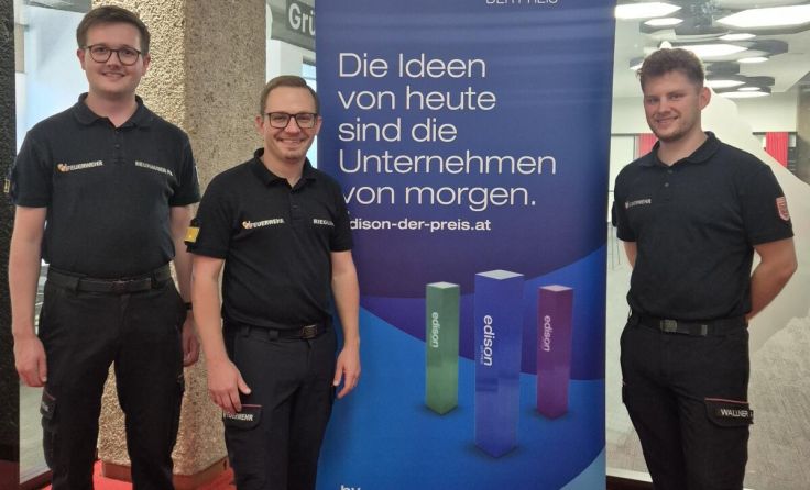 (V. l.) Philipp Neuhauser, Michael Riegler und Alexander Wallner (Foto: FireOPS)