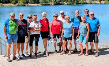 Naturfreunde Mauthausen radelten zum Oedter See