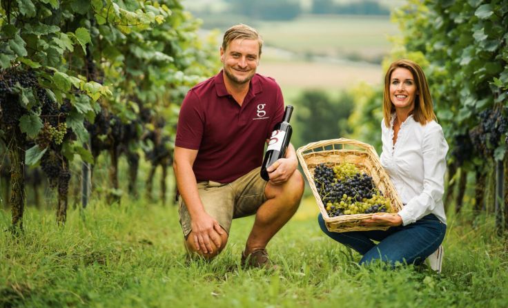 Verena und Leo Gmeiner (Foto: Weinbau Gmeiner)