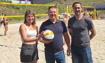 Union Ansfelden lud zum sportlichen Wettkampf im Sand