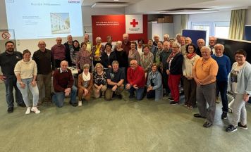 Sicherheitstipps für das Rote Kreuz in Schärding beim Coffee with Cops
