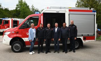 Neues Kleinlöschfahrzeug für Freiwillige Feuerwehr Lungitz