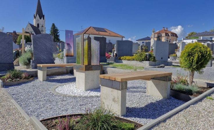 Der Gedenkplatz für Sternenkinder befindet sich auf dem Rieder Friedhof. (Foto: privat)