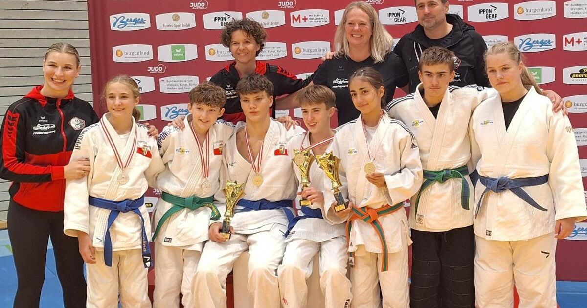 ASKÖ Fairdrive Leonding holt drei U16-Judo-Titel in Feldkirch