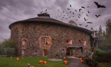 Kinder-Halloween im Turm 9 in Leonding mit Hexengeschichte