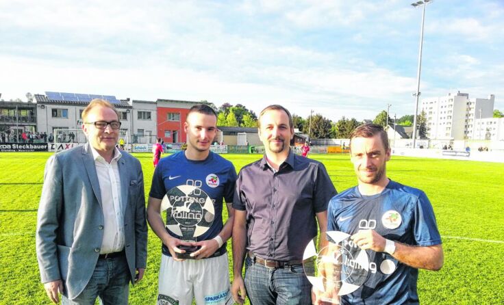 Christian Schneitler, Florian Madlmayr, Thomas Lehner, Daniel Lindorfer (v. l.) (SV)