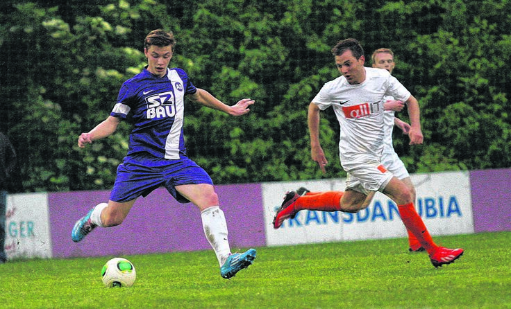 Torlos trennten sich Admira (l. Florian Wagner) und Naarn. Foto: Pirkes