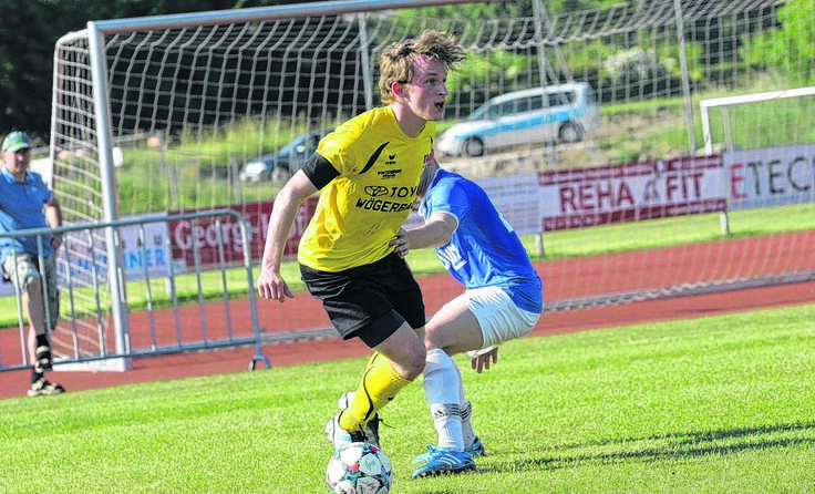 Felix Mayrhauser verlor mit Julbach in Vorderweißenbach 2:4. Foto: Pirkes