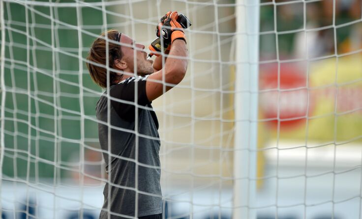 Vier Gegentreffer musste SV Josko Rieds Torhüter Thomas Gebauer schlucken. Foto: GEPA