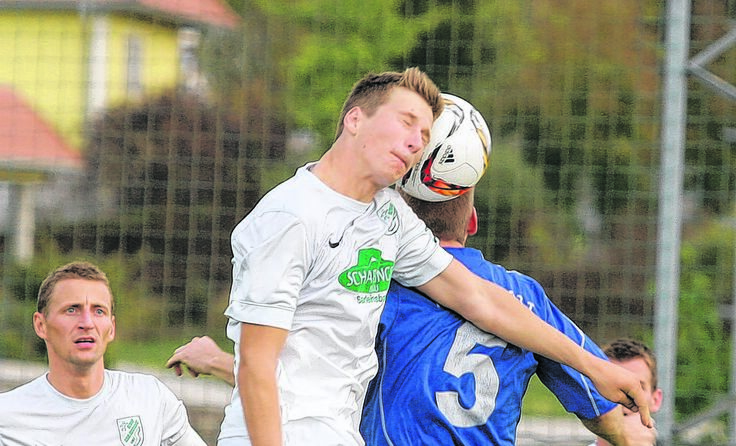 2:2 trennten sich Kollerschlag und Sarleinsbach (vo. Thomas Appl). Foto: Pirkes